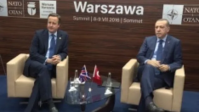 Erdoğan, İngiltere Başbakanı Cameron'la görüştü