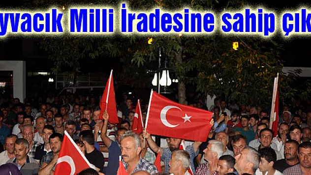 Ayvacık Milli İradesine sahip çıktı‏