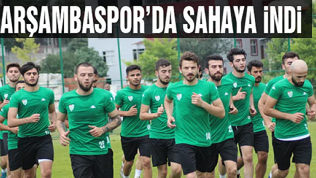 ÇARŞAMBASPOR'DA SAHAYA İNDİ