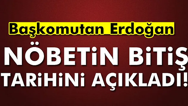 Erdoğan: Çarşamba günü nokta koyacağız