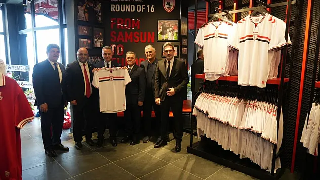 5. mağazasını açan Samsunspor'dan Avrupa mesajı