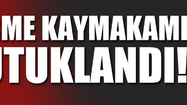  Terme Kaymakamı İlyas Gün tutuklandı