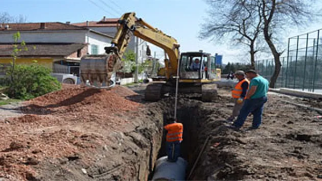 SASKİ'den ilçelerin alt yapısına neşter