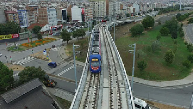 Raylı sistemde testler devam ediyor