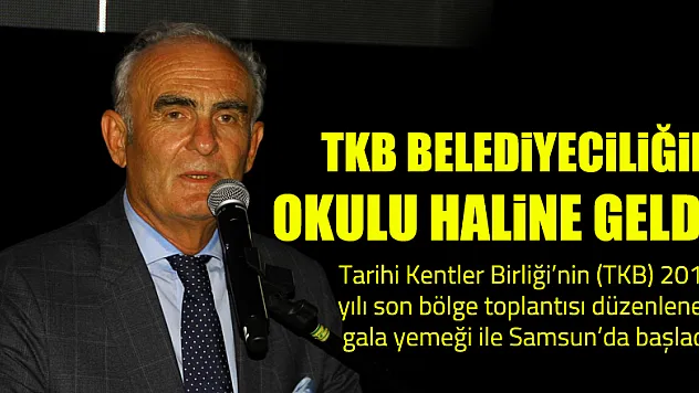 TKB toplantısı gala yemeği ile başladı 