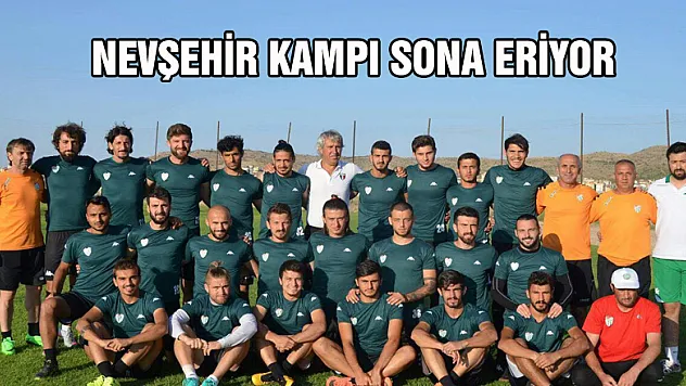 NEVŞEHİR KAMPI SONA ERİYOR  SON HAZIRLIK MAÇI KEPEZ BELEDİYESPOR'LA