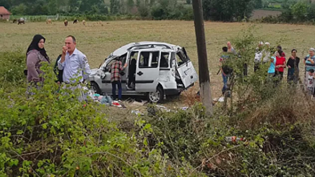 Civcivi ezmemek için kaza yaptı: 3'ü çocuk 8 yaralı