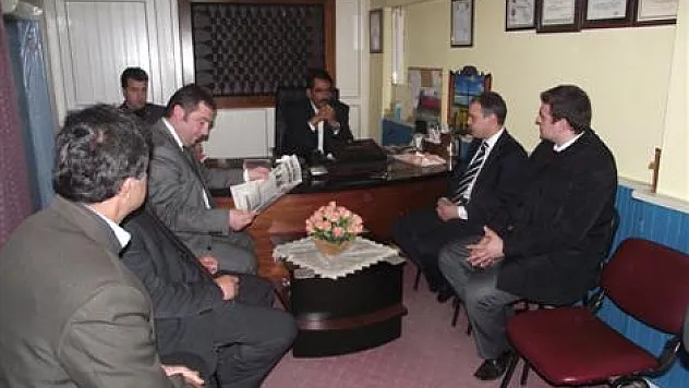 Çağatay Kılıç' tan gazetemize ziyaret