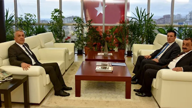 Yavuz ve Alver'den Bilgiç'e ziyaret