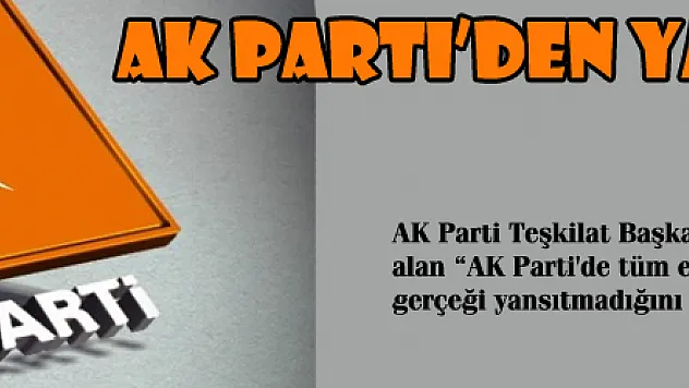 AK Parti'den yalanlama