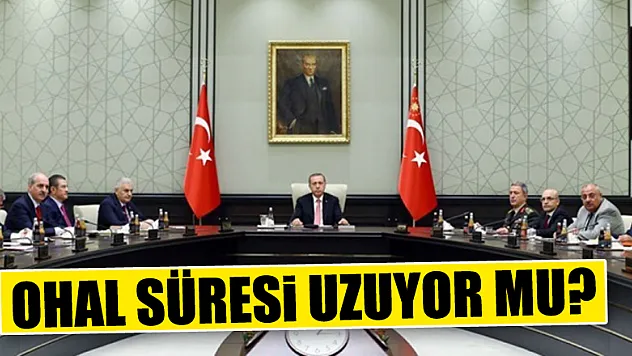 MGK: 'Olağanüstü hal uzatılsın'