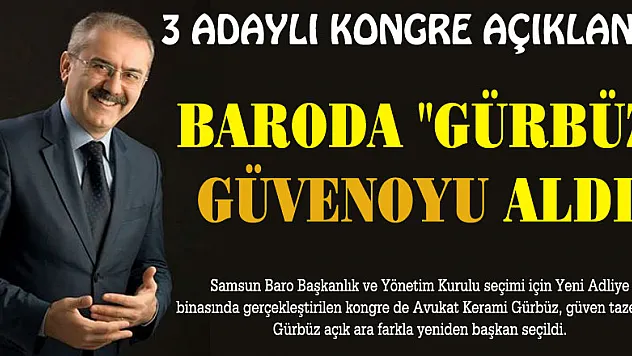 BARODA 'GÜRBÜZ GÜVENOYU ALDI'