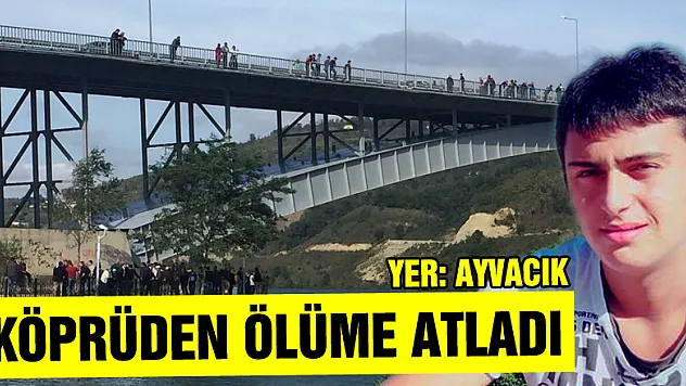 Köprüden Ölüme atladı