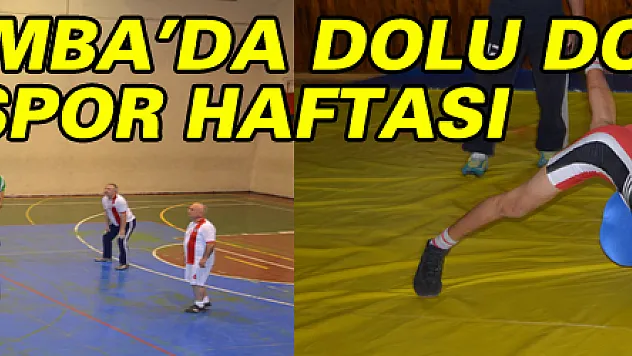 ÇARŞAMBA'DA DOLU DOLU SPOR HAFTASI