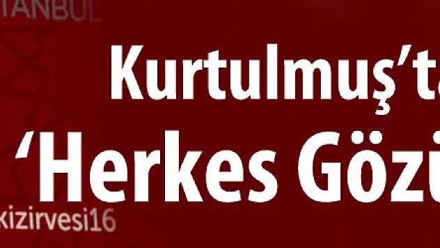 Kurtulmuş'tan uyarı! 'Herkes gözünü açsın'