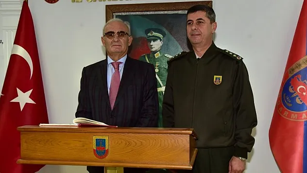 Başkan Yılmaz'dan komutana iadeyi ziyaret