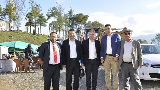 Mahalleden Başkan Belur'a teşekkür