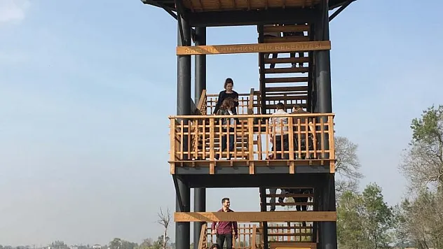 Mühendis adayları Kızılırmak Deltası Kuş Cenneti'ni gezdi