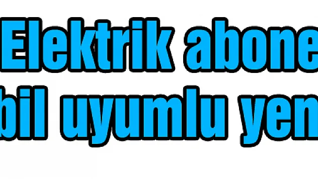 Elektrik aboneleri için mobil uyumlu yeni web sitesi