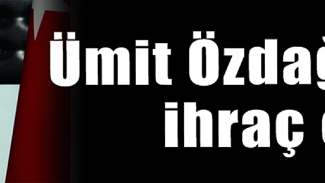 Ümit Özdağ MHP'den ihraç edildi