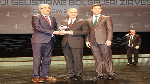 Samsun TEKNOPARK'a üçüncülük ödülü