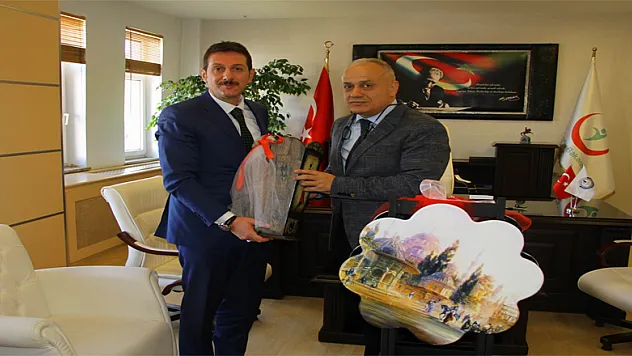 Gazi Devlet Hastanesi'nden Başkan Tok'a teşekkür