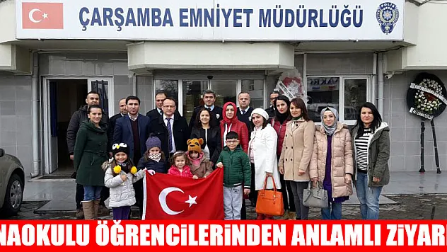 ANAOKULU ÖĞRENCİLERİNDEN ANLAMLI ZİYARET