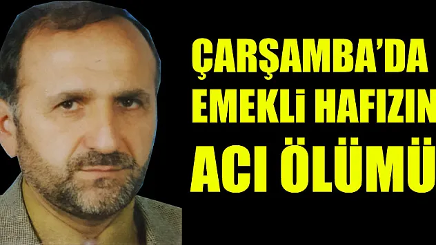 Kaza sonrası kaldırıma çıkan otomobil emekli hafızın ölümüne sebep oldu