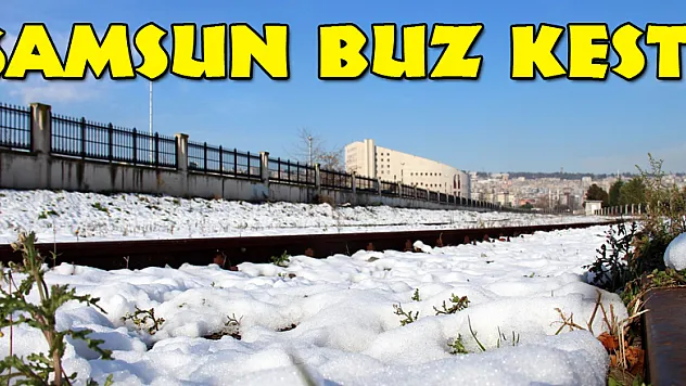 Samsun buz kesti