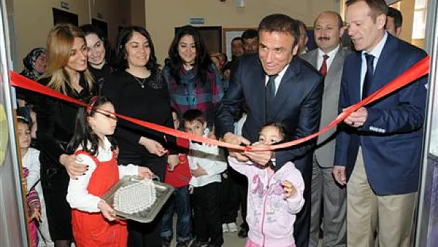 Canik'te miniklerin eserleri görücüye çıktı