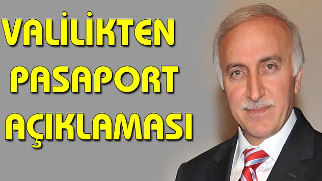 Samsun Valiliğinden 'pasaport iptali' açıklaması