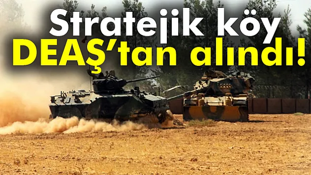 El Bab'taki stratejik köy DEAŞ'tan alındı