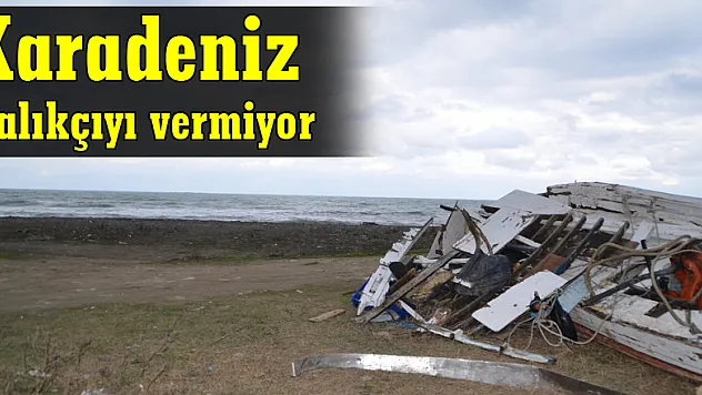  Karadeniz balıkçıyı vermiyor