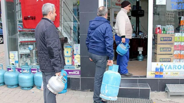 Samsun'da tüp kuyruğu