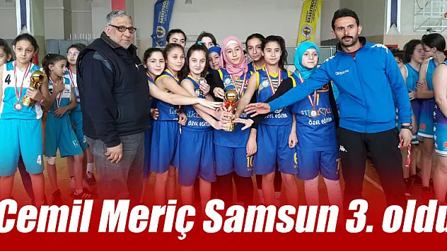 Cemil Meriç Samsun 3. oldu