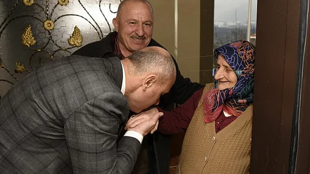  Başkan Togar'dan şehit ailelerine yakın ilgi