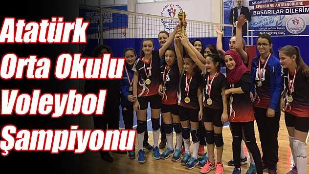 Atatürk Orta Okulu Voleybol Şampiyonu