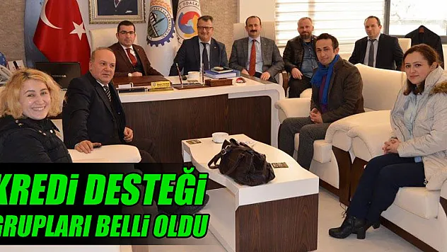 KREDİ DESTEĞİ GRUPLARI BELLİ OLDU