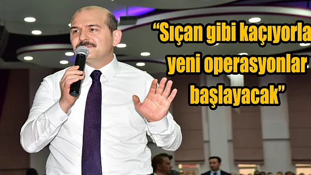 Bakan Soylu: 'Sıçan gibi kaçıyorlar, yeni operasyonlar başlayacak'