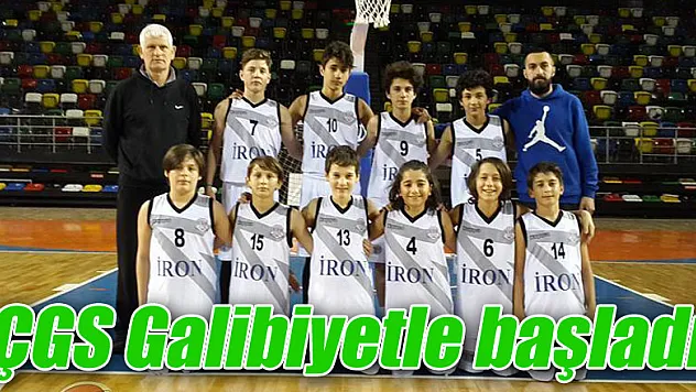 ÇGS Galibiyetle başladı
