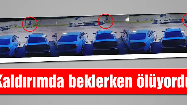 Kaldırımda beklerken ölüyordu!