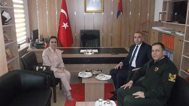 Komutan Akçay'a ziyaret