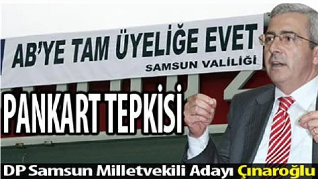 Pankart tepkisi