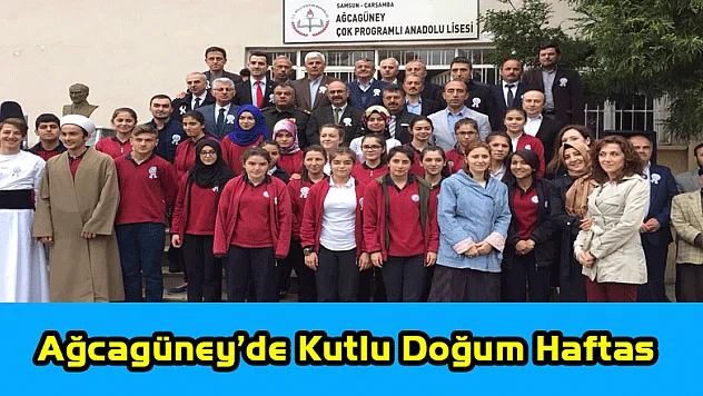 Ağcagüney'de Kutlu Doğum Haftası
