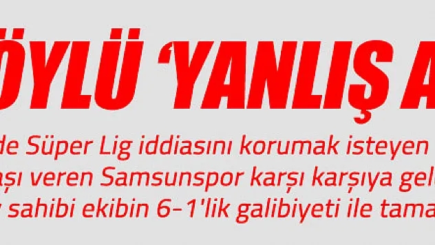 Özköylü: 'Oyuncular yanlış anladılar herhalde'