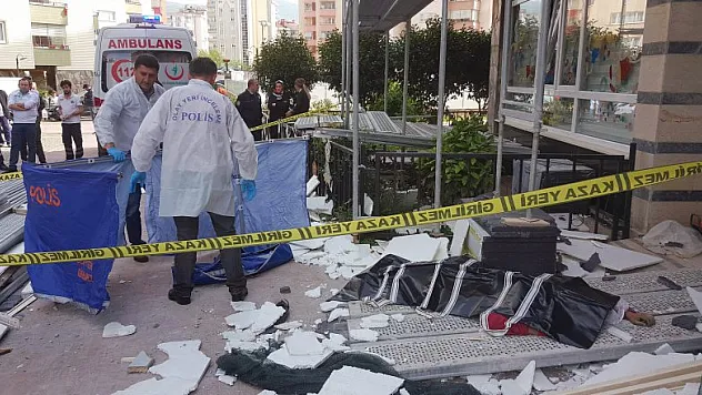  Samsun'da 4. kattan düşen işçi öldü