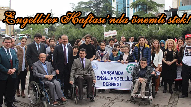 Engelliler Haftası'nda önemli istek!