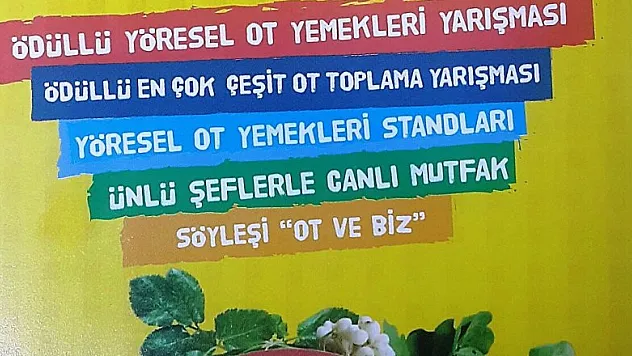 Ot Yemekleri Festivali başlıyor