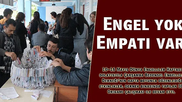 Engel yok, Empati var!