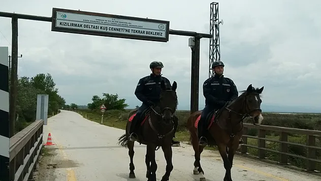 Atlı tim görev başında